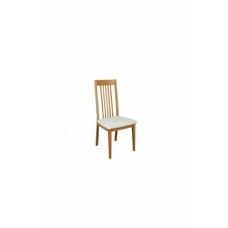 Caxton Square Dining Table + 4 Slatted Back Chairs - Sherwood Range (cream/oak)