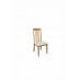 Caxton Square Dining Table + 4 Slatted Back Chairs - Sherwood Range (cream/oak)