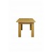 Caxton Butterfly Extending Dining Table + 4 Brown Upholstered Dining Chairs - Sherwood Range (brown/oak)