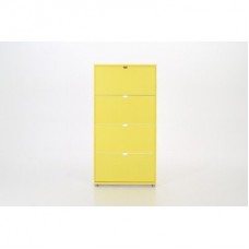 Abc Home Scandinavian Style Shoe Cabinet, Yellow