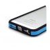G4gadget® Apple Iphone 5s /5 Bumper Extra Protection Cover Blue Middle Black Sides Premium Quality