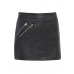 Womens Faux Leather Skirt Sexy Pu Mini Sizes 8 - 14 (uk - 10, Black)