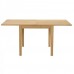 Actona Jackson Scandanavian Style Veneer Oak Oil Treated Extendable Extending Folding Foldable Dining Table