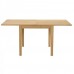 Actona Jackson Scandanavian Style Veneer Oak Oil Treated Extendable Extending Folding Foldable Dining Table