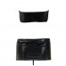 Yizyif Women Wet Look Pvc Clubwear Boob Tube Mini Bra Top Mini Skirt G-string Underwear Set
