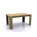 Las Vegas Dining Table 90x150 In Oak Effect Finish