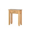 Edinburgh Telephone Table With Lacquer Finish, Natural