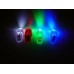 4 X Color Led Finger Ring Light Laser Beam With Batteries