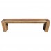Braemar Rectangular Oak Wood Dining Kitchen Table Furniture Set With 2 Benches