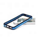 G4gadget® Apple Iphone 5s /5 Bumper Extra Protection Cover Blue Middle Black Sides Premium Quality