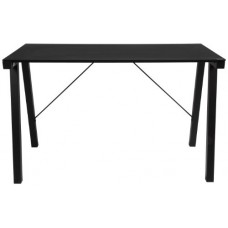 Abc Home Scandinavian Style Desk, Black