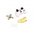Fba Khyanna® Super Mini Micro Nano Quadcopter Rc Drone With Led Lights 2.4g 4 Channel 3d Gyro 6 Axis With 3d Stunt Spin Flips (only 4cm X 4cm X 2cm) In Gold