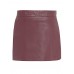 Womens Faux Leather Skirt Sexy Pu Mini Sizes 8 - 14 (uk - 12, Wine)