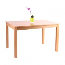 Oakden 5 Pcs Oak Dining Table And 4 X Faux Leather High Back Chair Set Wood (black)