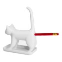 Sharp End Cats Bum Meowing Pencil Sharpener Novelty Fun Gift Gadget - White