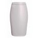 Ladies Pu Pvc Faux Leather Mini Skirt Bodycon Womens Midi Pencil Party Zip#(cream Pvc Mini Skirt# Medium Uk 10)