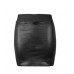 Black Sexy Women's Wet Look Shinny Faux Leather Short Pvc Mini Skirt Xl
