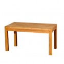 Eve 160cm Traditional Natural Oak Dining Table - Light Oak Finish - Rectangular Dining Table - Classic Table