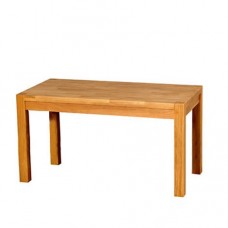 Eve 160cm Traditional Natural Oak Dining Table - Light Oak Finish - Rectangular Dining Table - Classic Table