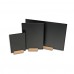Jjonlinestore- Blackboard Chalkboard With Oak Base Stand Plinth Table Top Counter Menu Memo Drawing Display (a4 - 30 X 20cm)