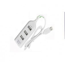 New Style Usb 2.0 Hub 4 Port High-speed Mini Hub Split Extension Cable For Pc Laptop By G4gadget®