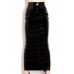 Honour Women's Skirt In Pvc Black Size Uk 18 (2xl)