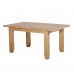 Oseasons 1.3 M Solid Oak Twin Leaf Extending Dining Table