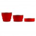 Collapsible Travel Cup - 100% Food-grade Silicone Mug For Camping And Hiking, Red - By Not Just A Gadget