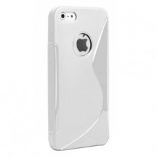 New Apple Iphone 5c White Silicone Gel S Line Grip Case Cover For Apple Iphone 5c By G4gadget®