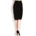 Pvc Tango Split Pencil Skirt For Ladies - Black Size 8 10 12 + | Sexy & Fetish