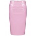 Womens Shiny Pvc Wetlook Back Zip Ladies Bodycon Office Party Celeb Pencil Skirt