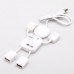 New Style Man Shape Usb 2.0 4 Port High-speed Mini Hub Split Extension Cable For Pc Laptop
