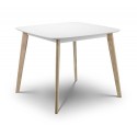 Julian Bowen Casa Dining Table, White
