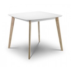 Julian Bowen Casa Dining Table, White