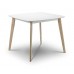 Julian Bowen Casa Dining Table, White