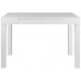 Abc Home Scandinavian Style Desk, White