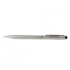 Professional Look Slim Stylus & Ballpoint Pen (silver) For Iphone 5/5s/5c Ipad Air Mini Iphone 5/5s/5c 4 2 3 3g 3gs 4 4s Samsung S5 S4 S3 Note 3 2 I9100 S5830 Htc Nexus 7 All Smart Phones And Tablets By G4gadget®