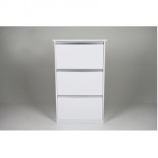 Abc Home Scandinavian Style Shoe Cabinet, Black