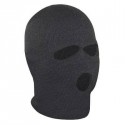 Guilty Gadgets - Black Balaclava Sas Style 3 Hole Mask Neck Warmer Paintball Fishing Snowboarding Ski