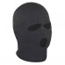 Guilty Gadgets - Black Balaclava Sas Style 3 Hole Mask Neck Warmer Paintball Fishing Snowboarding Ski