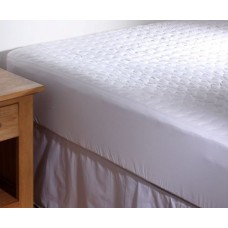 Hospital Quality Washable Waterproof Quilted Microfibre Mattress Protector Deep Fitted Cover (double)