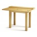Serene Furnishings The Dining Collection Solid Oak And Veneer Brent Extendable Dining Table, 45 Cm , Brown