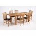 Mountrose Buckingham Extendable Dining Table, 1.5 M, Light Oak