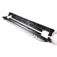 Mercedes Ml W166 Side Skirts Side Steps Running Boards Aluminium Side Stairs