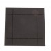 Rayware Faux Leather Stitch 4-coasters, Black