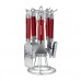 Morphy Richards 46811 Accents 4 Piece Gadget Set - Red