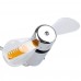 Trixes Flexible Usb Led Display Desktop & Laptop Clock Fan