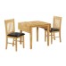 Birlea Oxford Drop Leaf Dining Set, Oak Finish