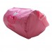 Lisianthus002 Girls Solid Colour Handbag Embroidered Skirt Dancing Bag Colour Pink