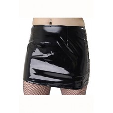 Black Gloss Pvc Hipster Plain Mini (16)